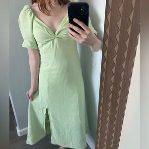 Bohme Halston Dress in Green Size Medium